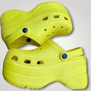 Platform Shoes Non Crocs Use Croslite Foam Clogs 8